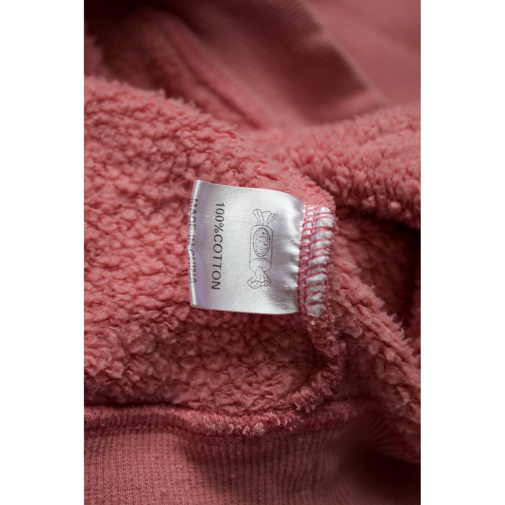 Sugarhill Paranoid Hoodie Salmon Pink Printed Graphics Pullover Men's 2XL - Picture 12 of 15